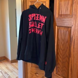 Kid Cudi Speedin bullet to heaven hoodie